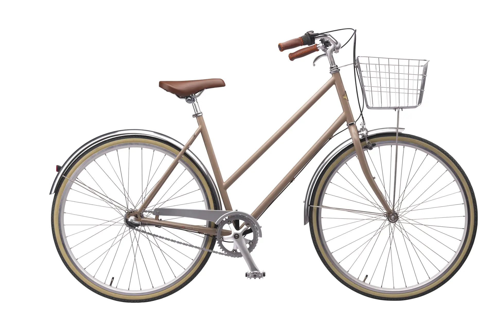 Beige damecykel Mustang