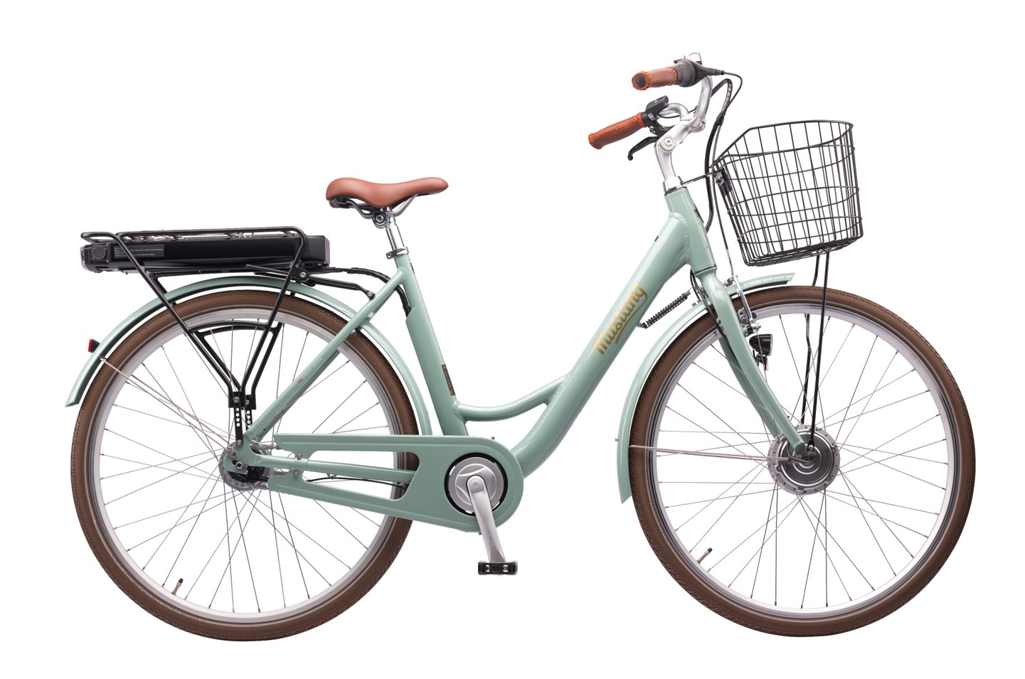 Turkis Mustang elcykel