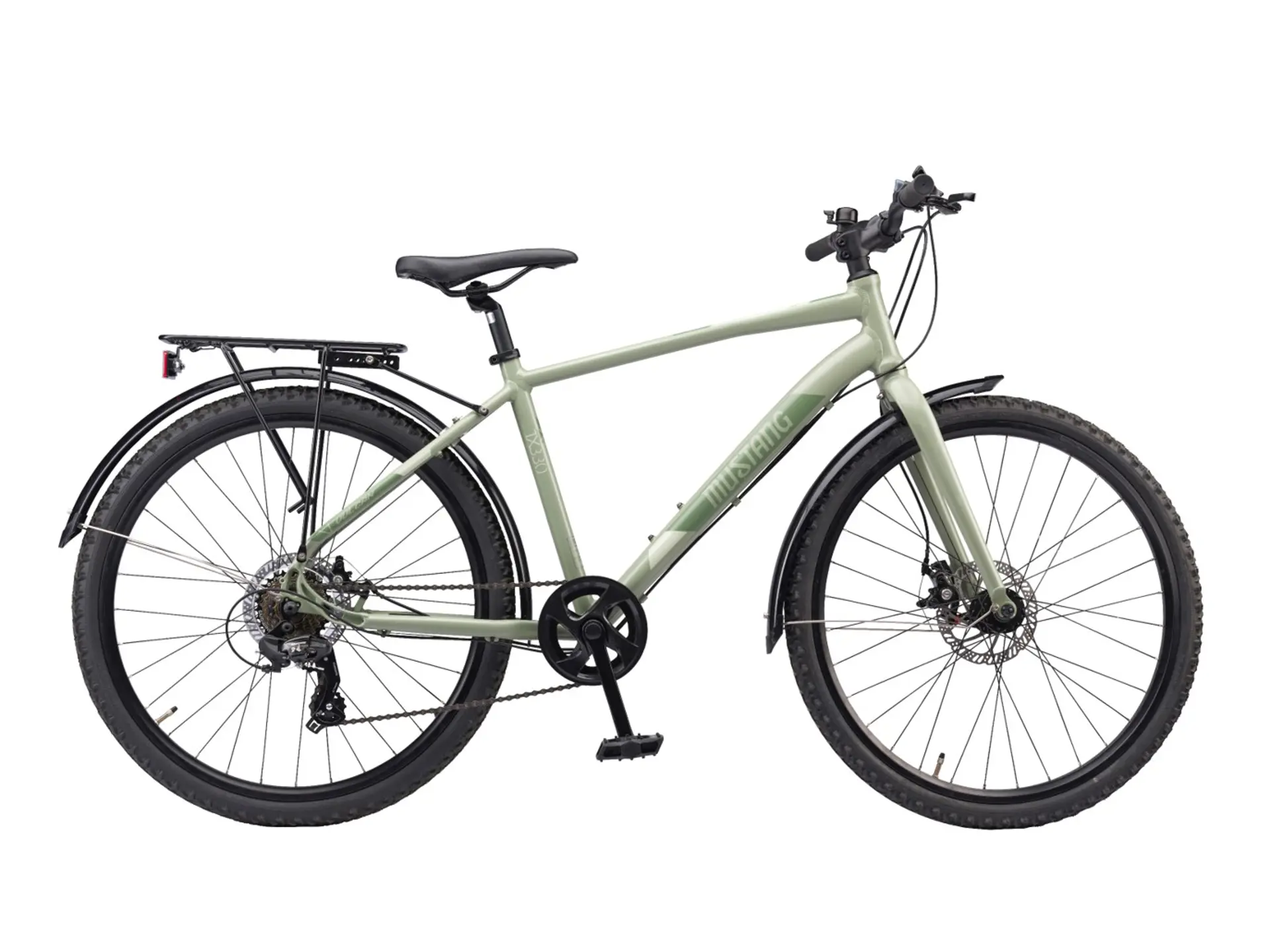 Lysegrøn mountainbike til børn